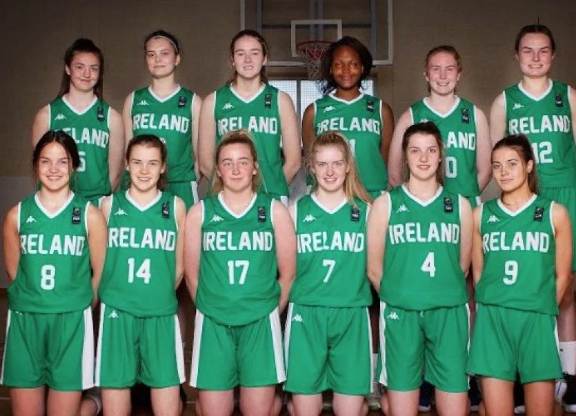 Two Kildare players on Ireland Under 16 women’s basketball team in FIBA