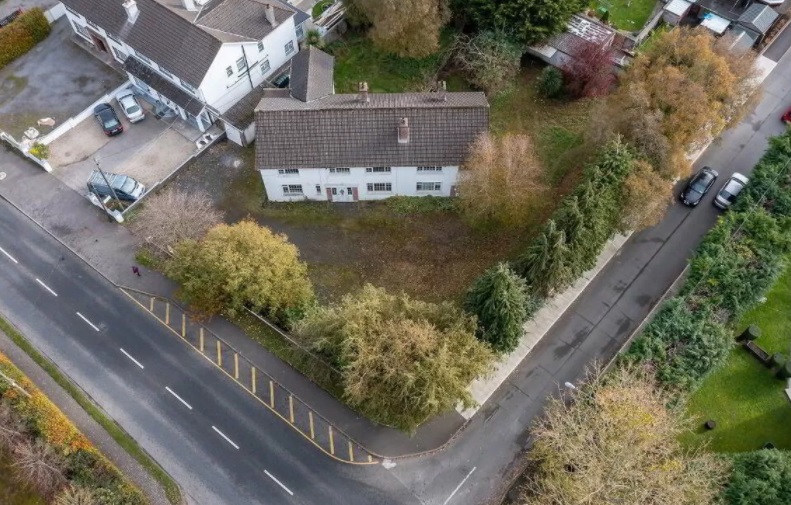 Kildare Property Watch Development site with two houses at Newbridge's